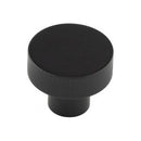 Hoxton - Thaxted Cupboard Knobs 30mm - Matt Black - HOX230MB - Choice Handles