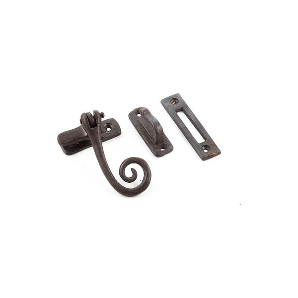 Valley Forge - Valley Forge Range Curly Tail Casement Fasteners 90x55mm - Beeswax - VFX19RT - Choice Handles