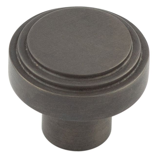 Hoxton - Cropley Cupboard Knobs 30mm - Dark Bronze - HOX1030DB - Choice Handles