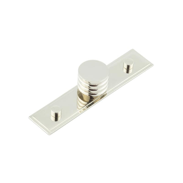 Hoxton - Sturt Cupboard Knobs 30mm Stepped - Polished Nickel - HOX-430PN-6090PN - Choice Handles