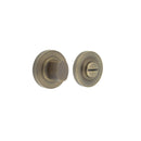 Burlington - Turns & Releases Inner 3 Plain Rose - Antique Brass - BUR-81AB-50AB - Choice Handles