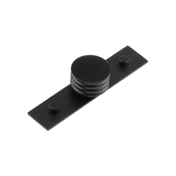 Hoxton - Sturt Cupboard Knobs 40mm Plain - Matt Black - HOX-440MB-5090MB - Choice Handles