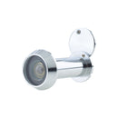 Jedo - 183 Degree Door Viewers to Fit 35-55mm Doors FD30/60 C/W Intumescent - Polished Chrome - JV944PC - Choice Handles