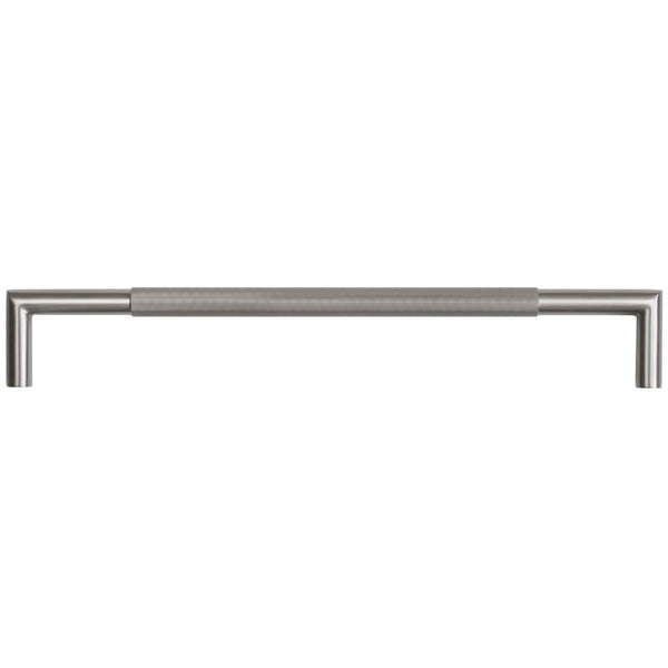 Stainless Steel - 425x20mm GM Mitred B/T Linear Knurled Pull Handle 304g - Gun Metal - JGM6 - Choice Handles