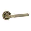 Burlington - Elise Door Handle  - Antique Brass - JV650AB - Choice Handles