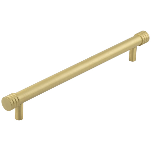 Hoxton Sturt Cabinet Handles 224mm  - Satin Brass - HOX460SB - Choice Handles
