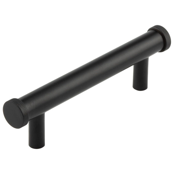 Hoxton Thaxted Cabinet Handles 96mm Ctrs  - Black - HOX250MB - Choice Handles