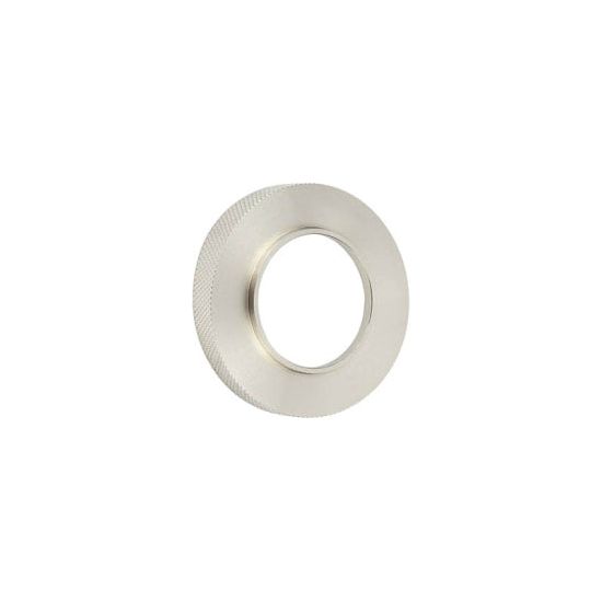 Burlington - Knurled Outer Rose - Satin Nickel - BUR55SN - Choice Handles