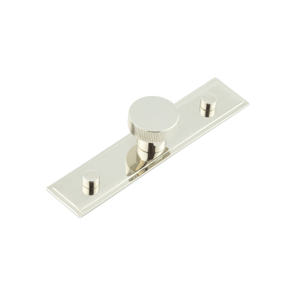 Hoxton - Thaxted Cupboard Knobs 30mm Stepped - Polished Nickel - HOX-230PN-6090PN - Choice Handles
