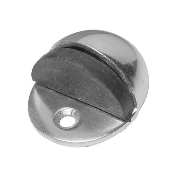 Frelan - Aluminium Floor Mounted Doorstops 50x30mm - Satin Anodised Aluminium - J1185 - Choice Handles