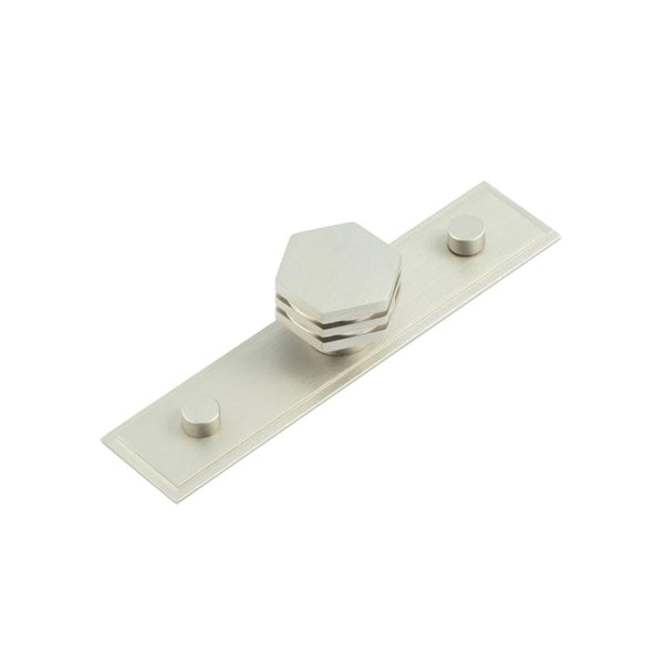 Hoxton - Nile Cupboard Knobs 30mm Stepped - Satin Nickel - HOX-330SN-6090SN - Choice Handles