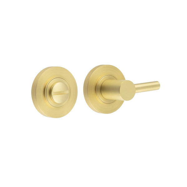 Burlington - Easy Turn & Release Plain Rose - Satin Brass - BUR-82SB-50SB - Choice Handles