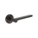 Burlington - Fitzrovia Door Handles No Rose  - Dark Bronze - BUR15DB - Choice Handles