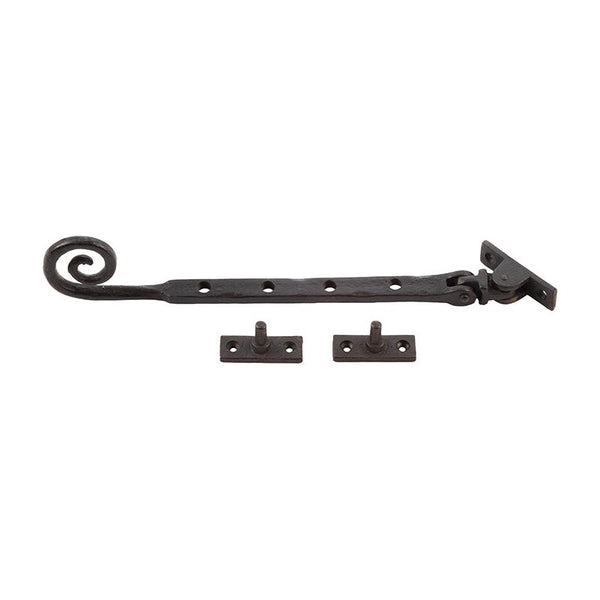 Valley Forge - Valley Forge Curly Tail Casement Stays 245x15x6mm - Beeswax - VFX20B - Choice Handles