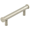 Hoxton Thaxted Cabinet Handles 96mm Ctrs - Satin Nickel - HOX250SN - Choice Handles