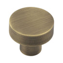 Hoxton - Thaxted Cupboard Knobs 30mm - Antique Brass - HOX230AB - Choice Handles
