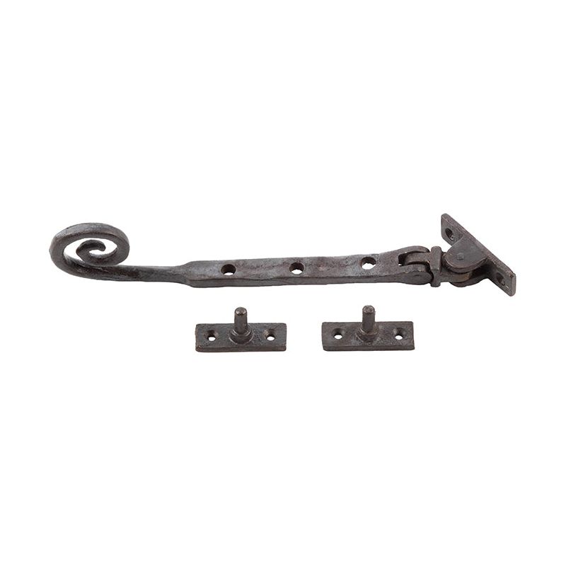 Valley Forge - Valley Forge Curly Tail Casement Stays 203x15x6mm - Beeswax - VFX20A - Choice Handles