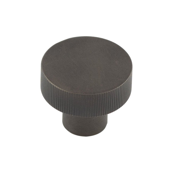 Hoxton - Thaxted Cupboard Knobs 30mm - Dark Bronze - HOX230DB - Choice Handles