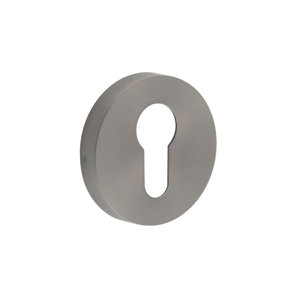 Frelan - Euro Profile Escutcheon PVD 52x8mm - Gun Metal - JGM18 - Choice Handles