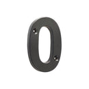 Valley Forge - Door Numerals Black No. 0 - Black - VFB15-0 - Choice Handles