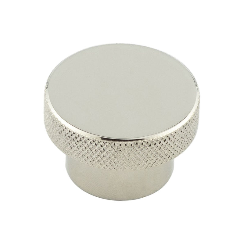 Hoxton - Wenlock Cupboard Knobs 40mm - Polished Nickel - HOX140PN - Choice Handles