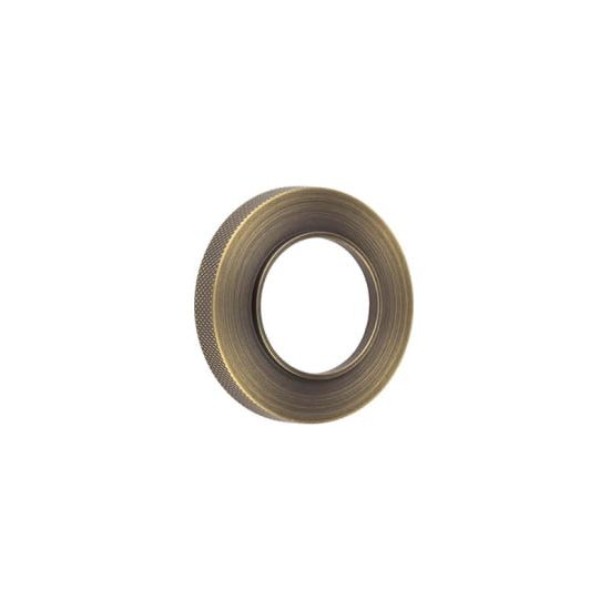 Burlington - Knurled Outer Rose - Antique Brass - BUR55AB - Choice Handles