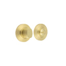 Burlington - Turns & Releases Inner 3 Chamfered Rose - Satin Brass - BUR-81SB-51SB - Choice Handles