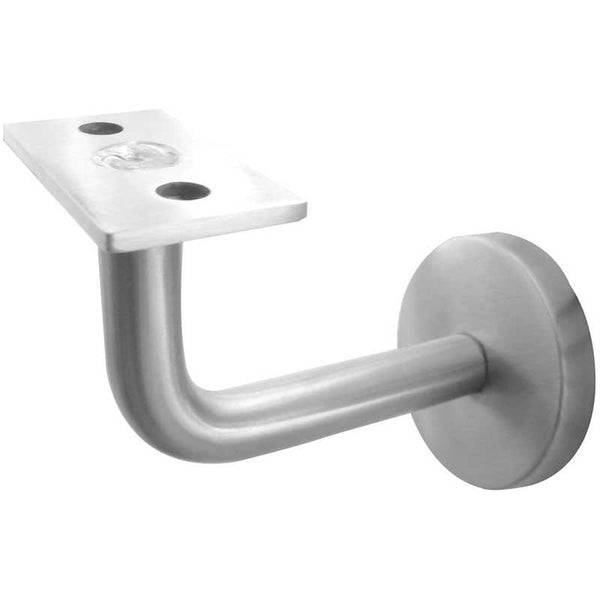 Frelan - Hand Rail Brackets 75mm - Satin Stainless Steel - JSS85H - Choice Handles