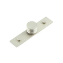 Hoxton - Sturt Cupboard Knobs 30mm Plain - Satin Nickel - HOX-430SN-5090SN - Choice Handles