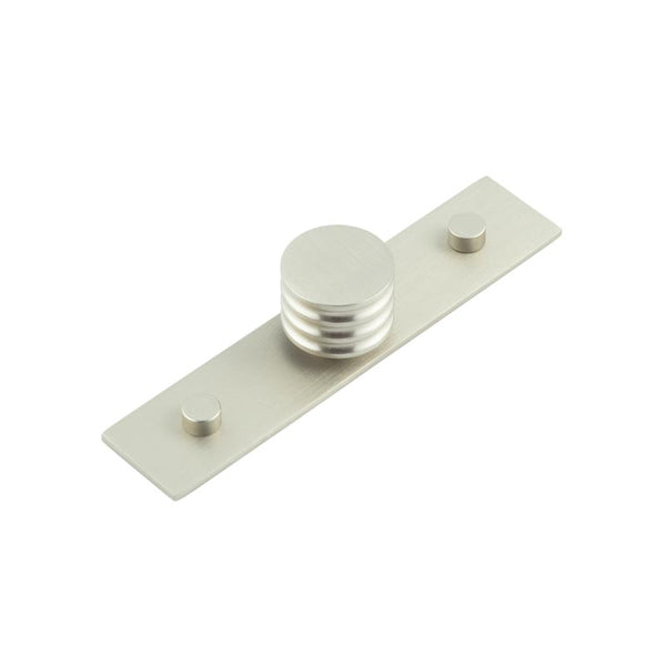Hoxton - Sturt Cupboard Knobs 30mm Plain - Satin Nickel - HOX-430SN-5090SN - Choice Handles