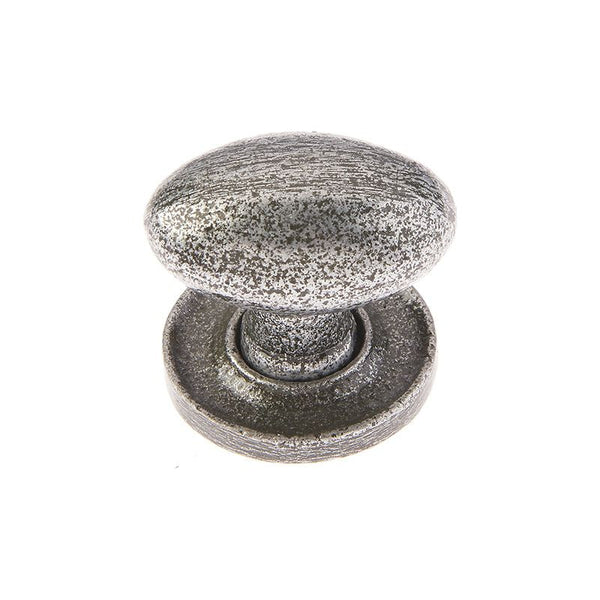 Valley Forge - Oval Cupboard Knobs 27x36mm - Pewter - VF45 - Choice Handles