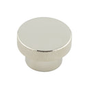 Hoxton - Thaxted Cupboard Knobs 40mm - Polished Nickel - HOX240PN - Choice Handles
