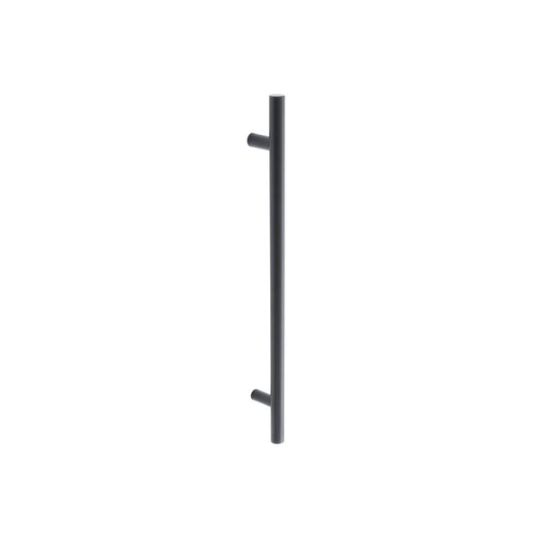 Nero - Guardsman Pull Handles 600x25mm Bolt Through - Matt Black - JMB222B - Choice Handles