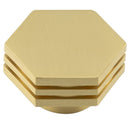 Hoxton - Nile Cupboard Knobs 40mm - Satin Brass - HOX340SB - Choice Handles