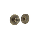 Burlington - Turns & Releases Inner 1 Plain Rose - Antique Brass - BUR-80AB-50AB - Choice Handles