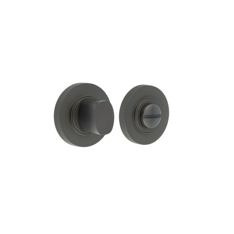 Burlington - Turns & Releases Inner 3 Knurled Rose - Dark Bronze - BUR-81DB-55DB - Choice Handles