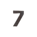 Valley Forge - Door Numerals No. 7 - Beeswax - VFX15-7 - Choice Handles