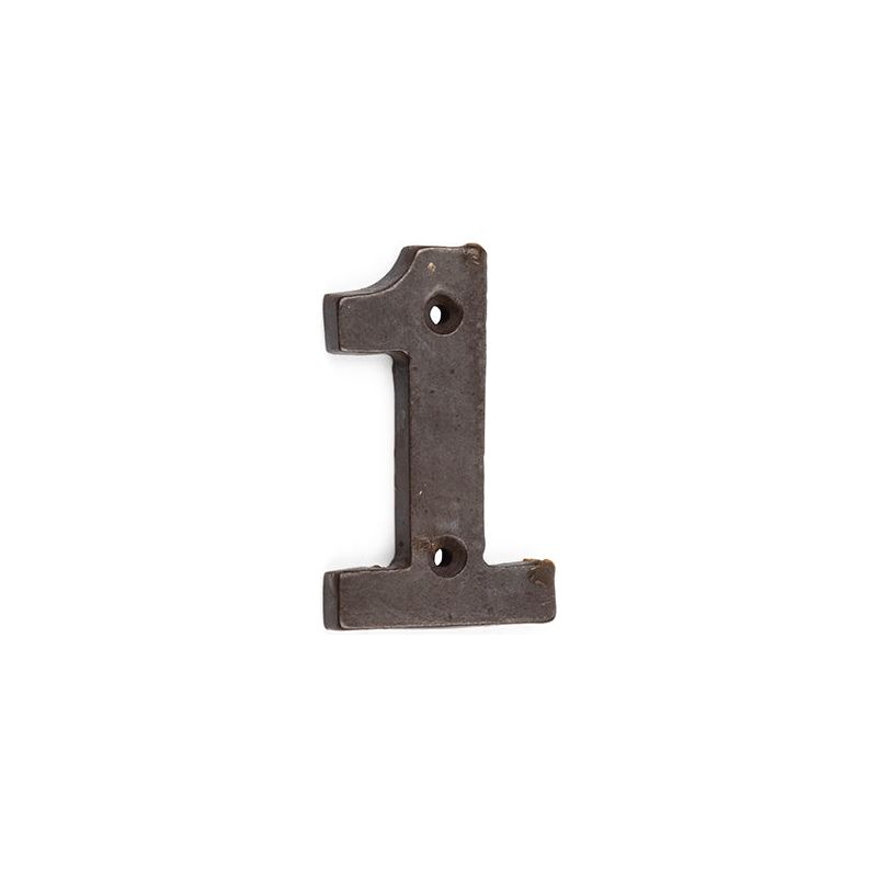 Valley Forge - Door Numerals No. 1 - Beeswax - VFX15-1 - Choice Handles