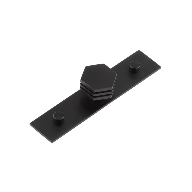 Hoxton - Nile Cupboard Knobs 30mm Plain - Matt Black - HOX-330MB-5090MB - Choice Handles