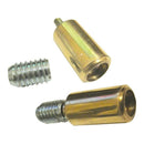 Jedo - Jedo Locking Sash Stop - Polished Brass - JV4201PB - Choice Handles