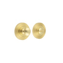 Burlington - Turns & Releases Inner 1 Reeded Rose - Satin Brass - BUR-80SB-53SB - Choice Handles