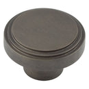 Hoxton - Cropley Cupboard Knobs 40mm - Dark Bronze - HOX1040DB - Choice Handles