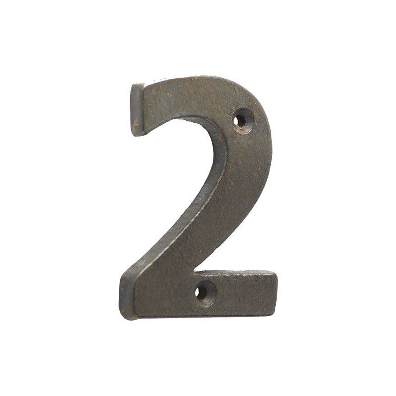 Valley Forge - Door Numerals No. 2 - Beeswax - VFX15-2 - Choice Handles