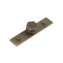 Hoxton - Nile Cupboard Knobs 30mm Plain - Antique Brass - HOX-330AB-5090AB - Choice Handles