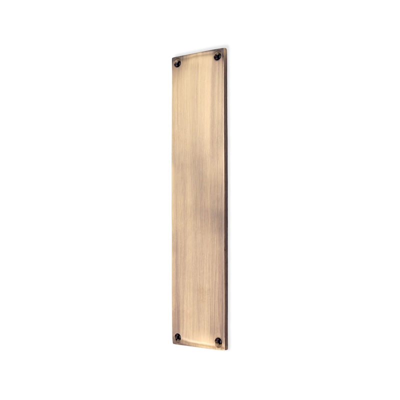 Spira Brass - Victorian Finger Plate 275mm  - Antique Brass - SB2214ANT - Choice Handles