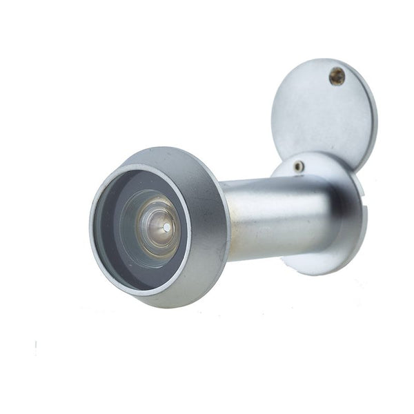 Jedo - 185 Degree Door Viewers to Fit 35-55mm Doors FD30/60 C/W Intumescent - Satin Chrome - JV944SC - Choice Handles