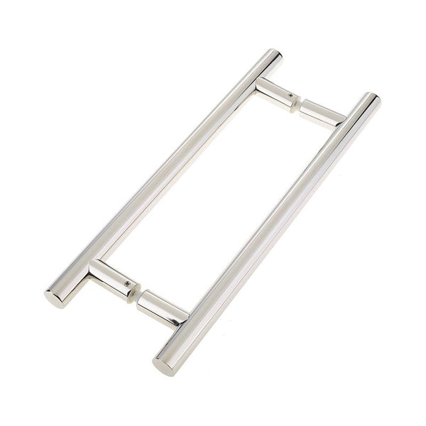 Frelan - 25mm Guardsman Pull Handles B2B Fixing 400x25x300mm - Polished Stainless Steel - JPS223A - Choice Handles