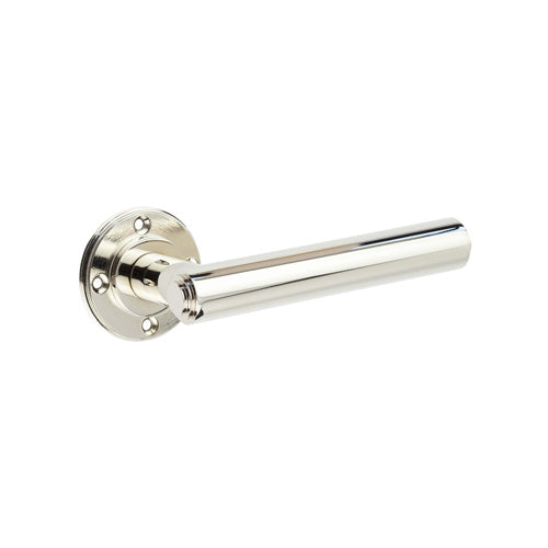 Burlington - Richmond Lever on Rose Door Handles - Roses Sold Separately - Polished Nickel - BUR45PN - Choice Handles