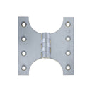 Frelan - Crown Parliament Hinges 102x151x5mm - Satin Chrome - J9009C6SC - Choice Handles