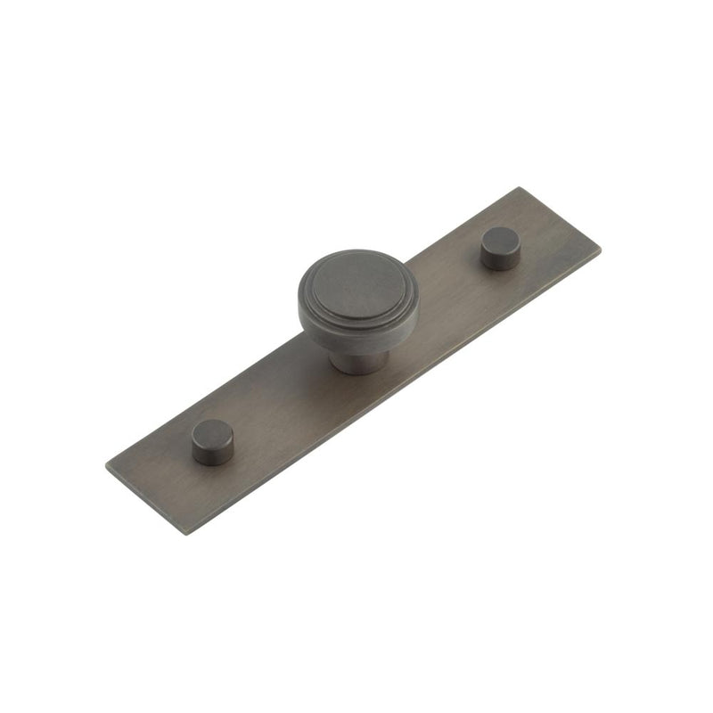 Hoxton - Cropley Cupboard Knobs 30mm - Dark Bronze - HOX-1030DB-5090DB - Choice Handles